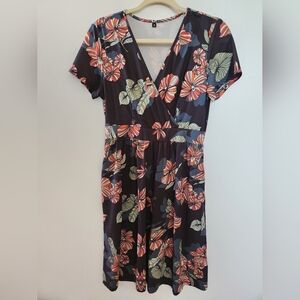 Floral V-Neck Dress